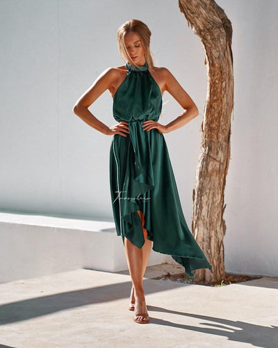 Kathleen Dress - Emerald Green