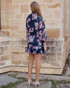 Twosisters The Label Piper Dress Navy Floral