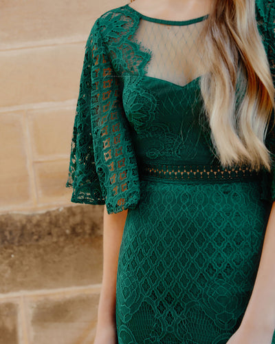 Twosisters The Label Reyna Dress Green