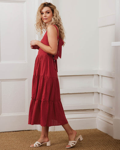 Twosisters The Label Rosalie Dress Red