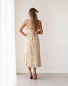 Lyra Dress-Yellow Print
