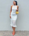Toni Dress-White