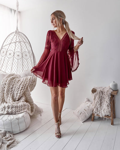 Bethany Dress - Red