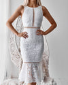 Tia Dress - White