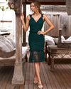 Cordelia Dress - Green