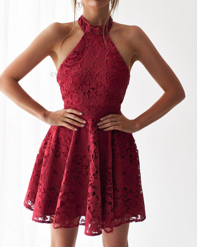 Spence Dress - Red