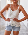 Twosisters The Label Valencia Top White