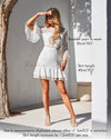 Stacey Dress - White