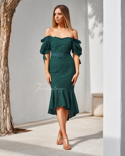 Parker Dress - Green