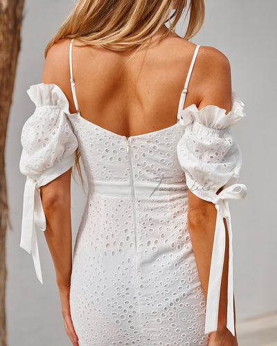 Parker Dress - White