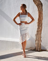 Skyler Lace Skirt - White