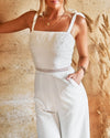 Beryl Jumpsuit - White