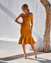 Eveleen Dress - Yellow