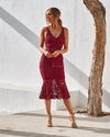Blair Dress- Red