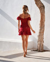 Gabriella Dress - Red