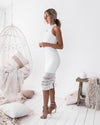 Rivers Midi Dress - White