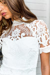 Crystal Dress - White
