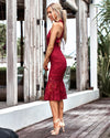 Sonia Dress - Red