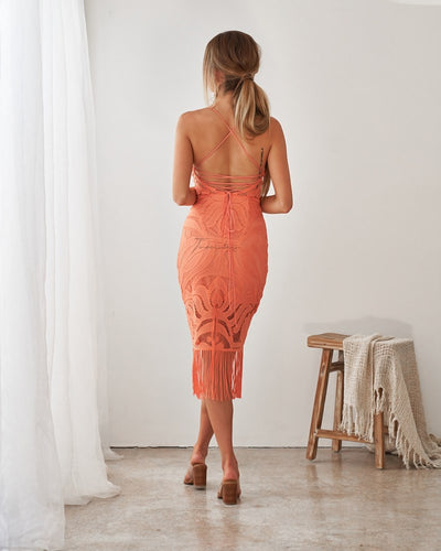 Khaleesi Dress - Apricot
