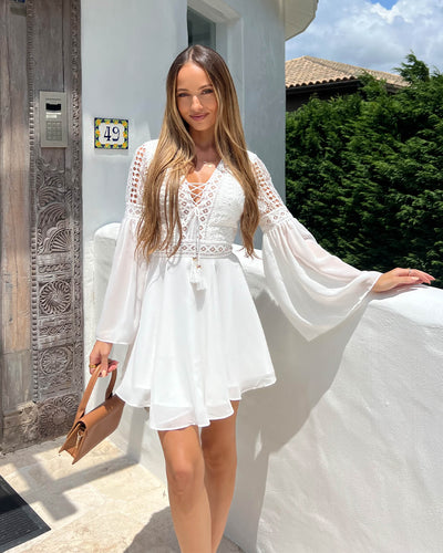 Alyse Dress - White
