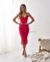 Khaleesi Dress - Hot Pink