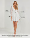 Tabetha Dress-White