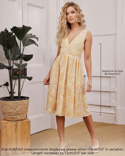 Twosisters The Label Nora Dress - Yellow