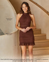 Twosisters The Label Rivers Dress Chocolate