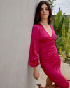 Twosisters The Label Autumn Dress Hot Pink