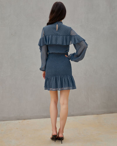 Twosisters The Label Kealy Dress Steel Blue
