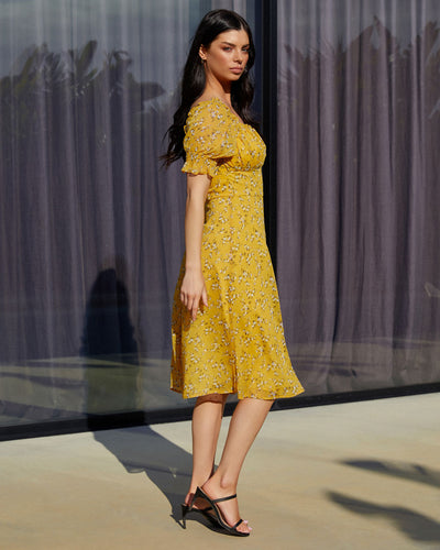Twosisters The Label Kristen Dress Yellow