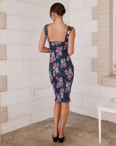Twosisters The Label Mellie Dress Navy Floral