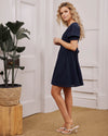 Twosisters The Label Flora Dress - Navy