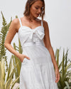 Zena Dress - White