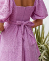 Rowen Dress - Purple