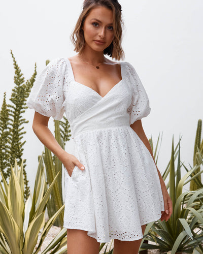 Rowen Dress - White