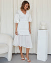 Emmalee Dress - White