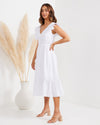 Hayman Dress - White