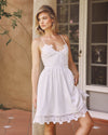 Taluya Mini Dress - White