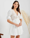 Almalis Dress-White