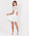 Elara Dress-White