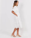 Londyn Dress-White