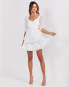 Kehlani Dress-White