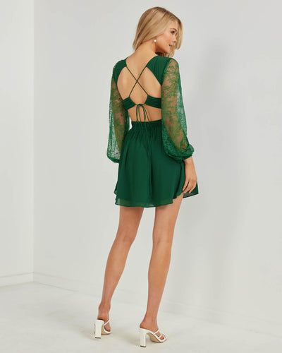 Everleigh Dress-Green