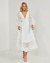 Iana Dress-White