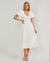 Quenna Dress-White