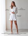 Laboni Dress-White