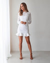 Laboni Dress-White