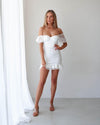 Caddy Dress-White