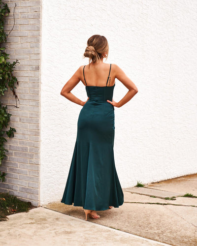 Cordelia Dress-Green